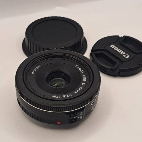 Canon EF 40mm f/2.8 STM – Objectif pancake ultra-compact