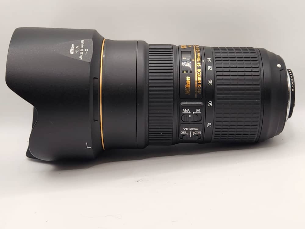 Nikon AF-S NIKKOR 24-70mm f/2.8E ED VR – Zoom professionnel stabilisé