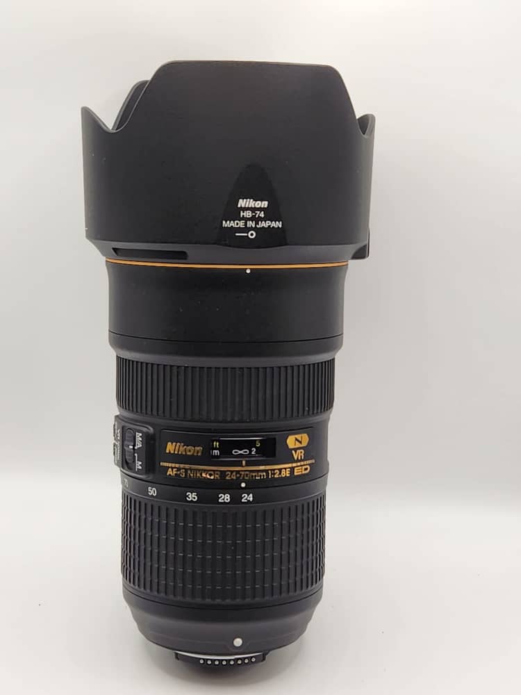 Nikon AF-S NIKKOR 24-70mm f/2.8E ED VR – Zoom professionnel stabilisé