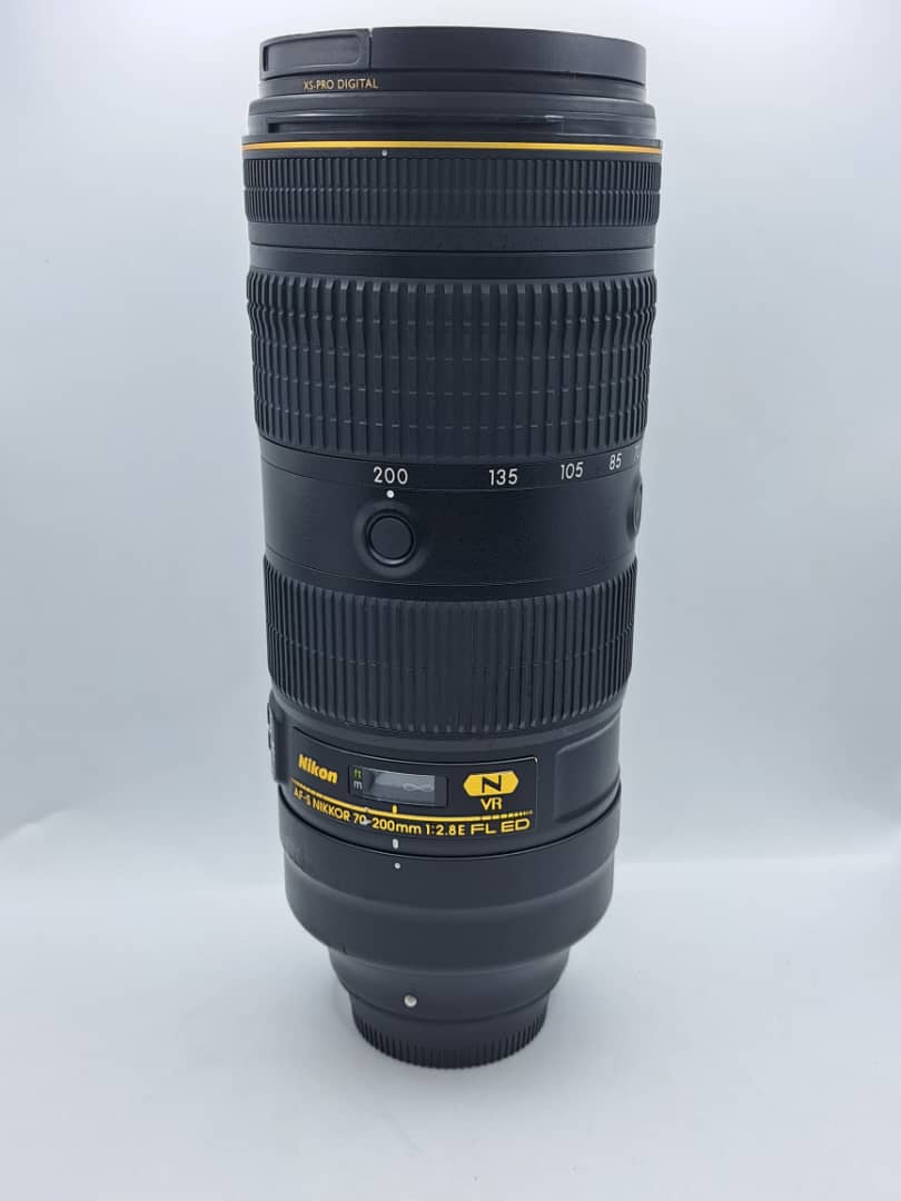 Nikon AF-S NIKKOR 70-200mm f/2.8E FL ED VR – Téléobjectif professionnel