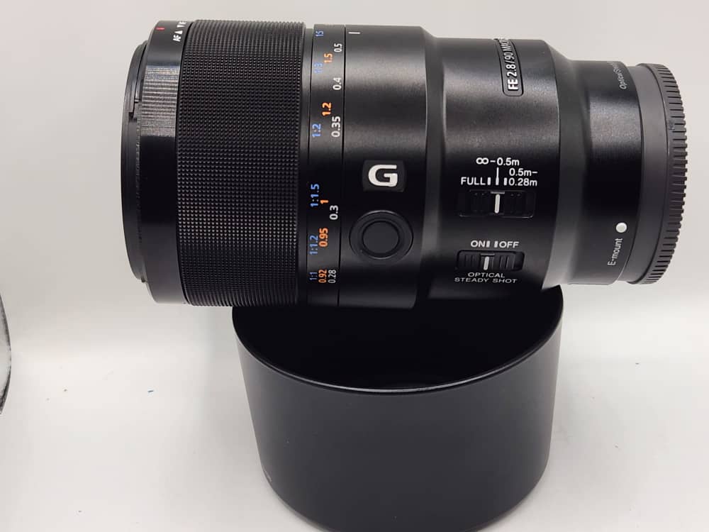 Sony FE 90mm Macro f/2.8 G OSS – Objectif macro 1:1